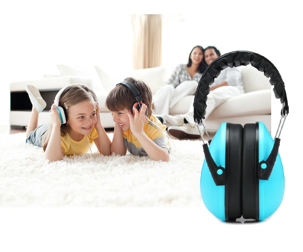 Новое поступление, Детские Звукоизолированные наушники с регулируемым шумоподавлением, защита для ушей, подходит для детей 0-3 лет