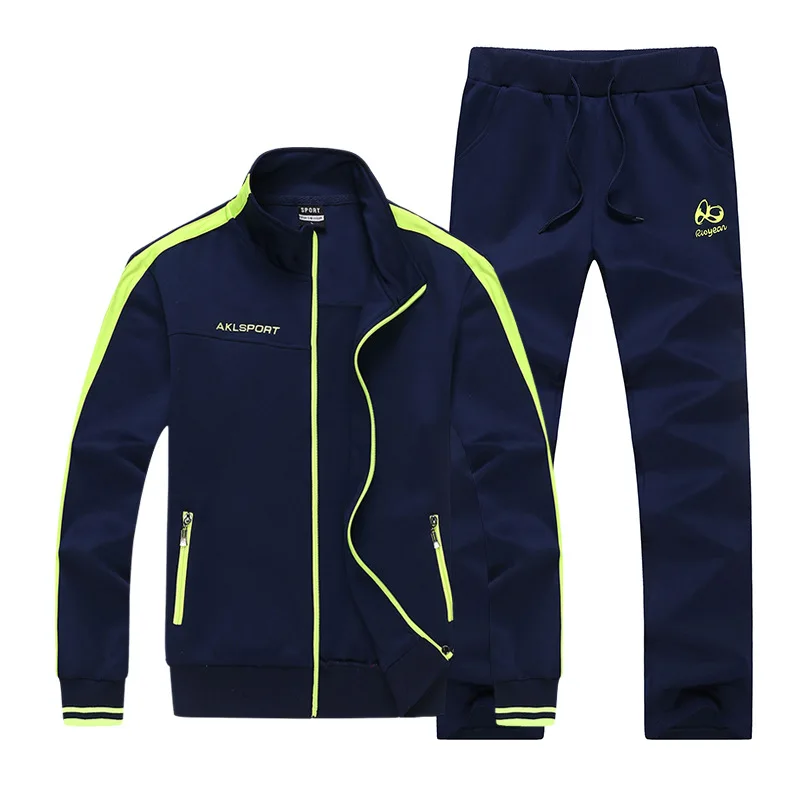 AmberHeard Men Sportsuit Set Spring Autumn Hoodies Sweatshirt+Pant Patchwork Sportswear Two Piece Tracksuit For Clothing | Мужская