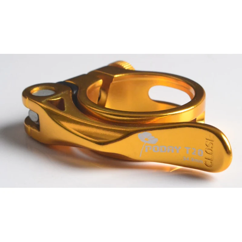 Mixim PODAY KC89 28.6 / 31.8 / 34.9mm Seat Post Clamp Mountain Bicycle Quick Release Seatpost Clamps Cycling Bike Pipe Clamp