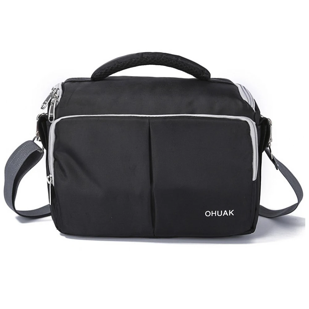 New High Quality Black Photography DSLR Camera Backpack Waterproof SLR Camera Sling Shoulder Bag Outdoor font