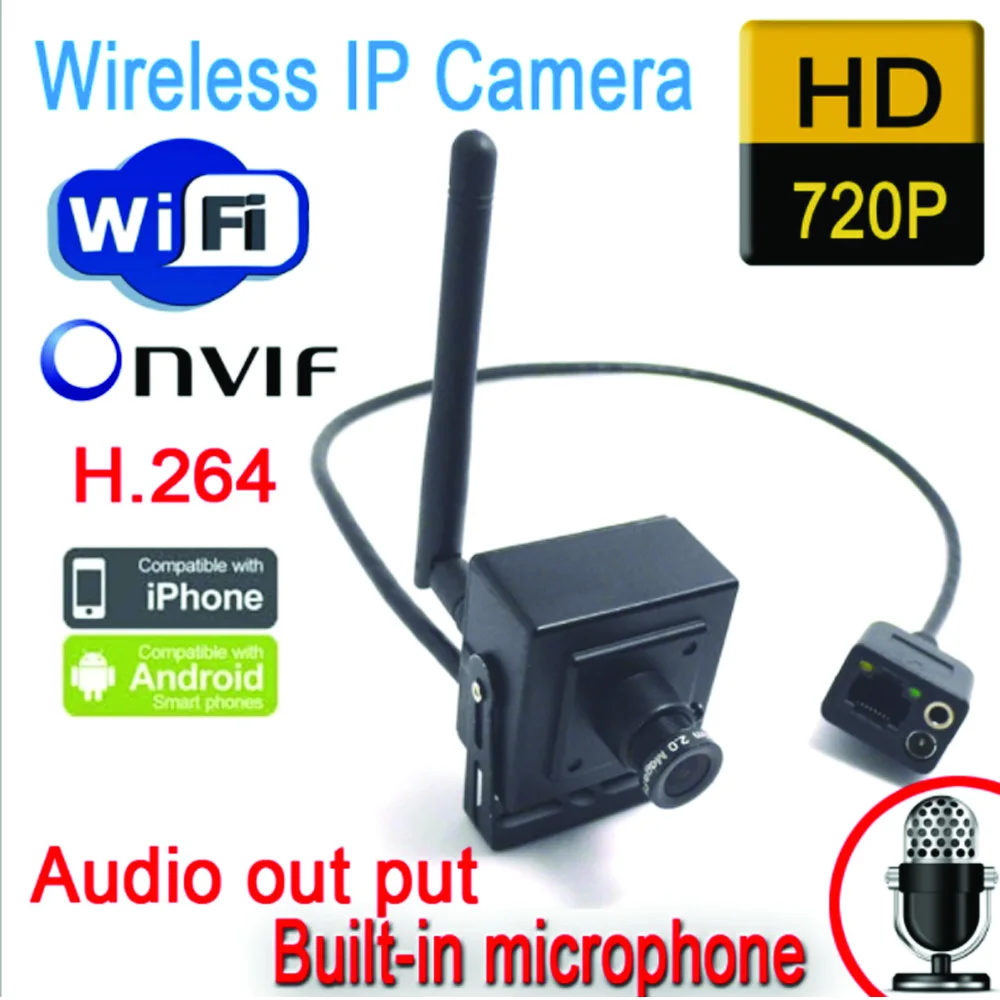

NEW mini IPcamera wifi 720p HD WiFi IP camera wireless P2P insert camera indoor