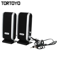 HY-218 USB Динамик 6 Вт Мощность 3.5 мм USB 2.0 пара портативных компьютеров PC Колонки Портативный мультимедиа Динамик для ноутбука компьютер