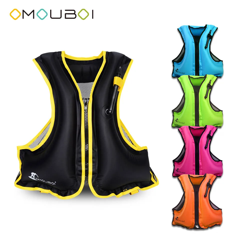 OMOUBOI Adult Durable Surfing Buoyancy Jacket Security Rash Guards
