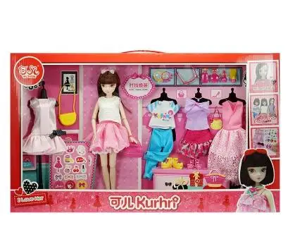 

SALE SALE Kurhn Dolls For Girls Toys For Girls Fashion Change Dress Toys For Children Kids Birthday Gifts #3077