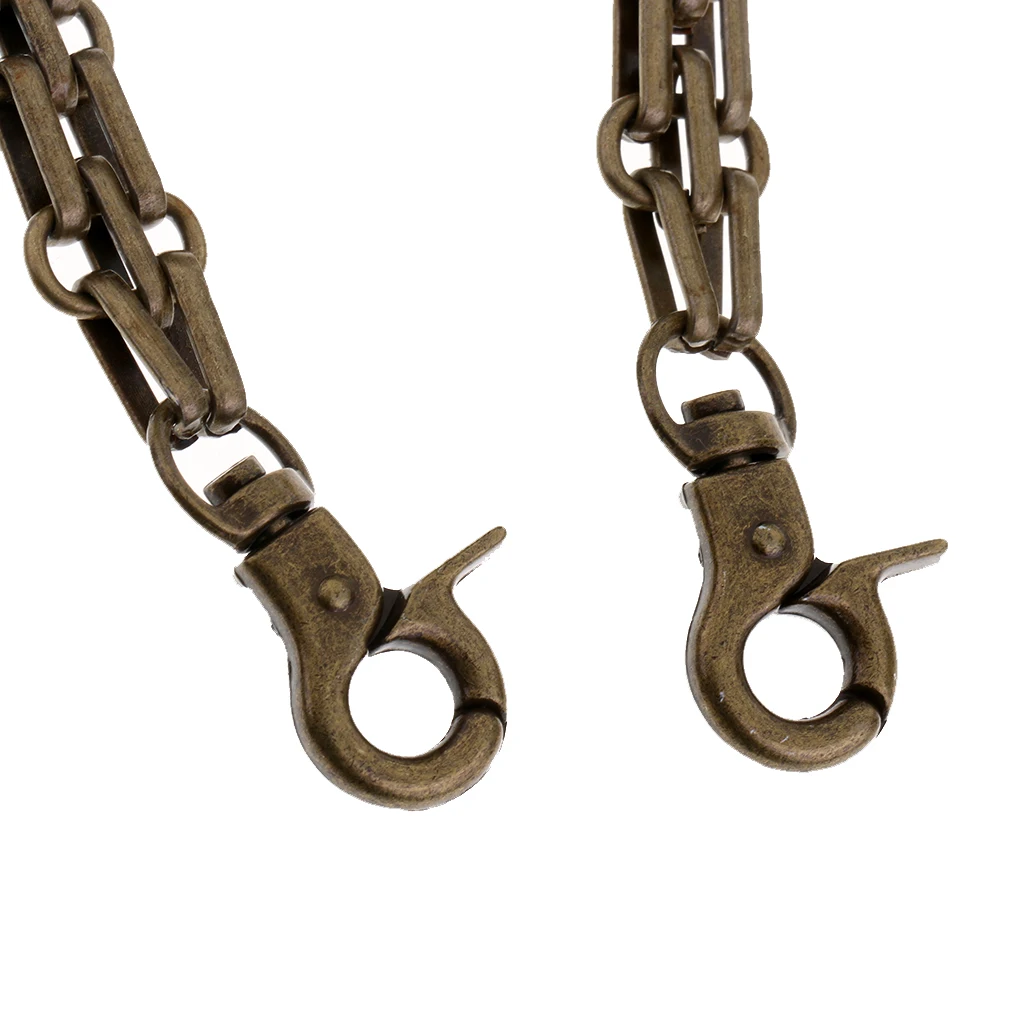 3Pcs Fashion Replacement Wrist Strap Chain Clutch Wristlet Purse Coin Bag Chain Handbag Strap 25cm Gold Bronze Silver