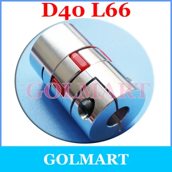 

3pcs motor Flexible Jaw Spider Shaft Coupling Plum Coupler D40 L66 8 10 12 12.7 14mm 15mm 16mm 17mm 18mm 19mm 20mm 22mm 15.875mm