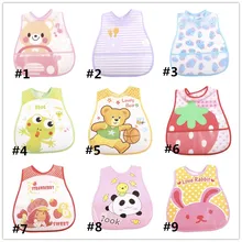 15 шт./лот можно выбрать дизайн Детские нагрудники EVA водонепроницаемый слюнявчик полотенце младенческой нагрудники, Слюнявчики, одежда для детей кормления нагрудники для мальчиков и девочек