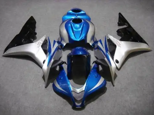 Верхняя Серебряная деталь для CBR600RR F5 07 08 CBR 600RR 2007 2008 CBR600 комплект обтекателей