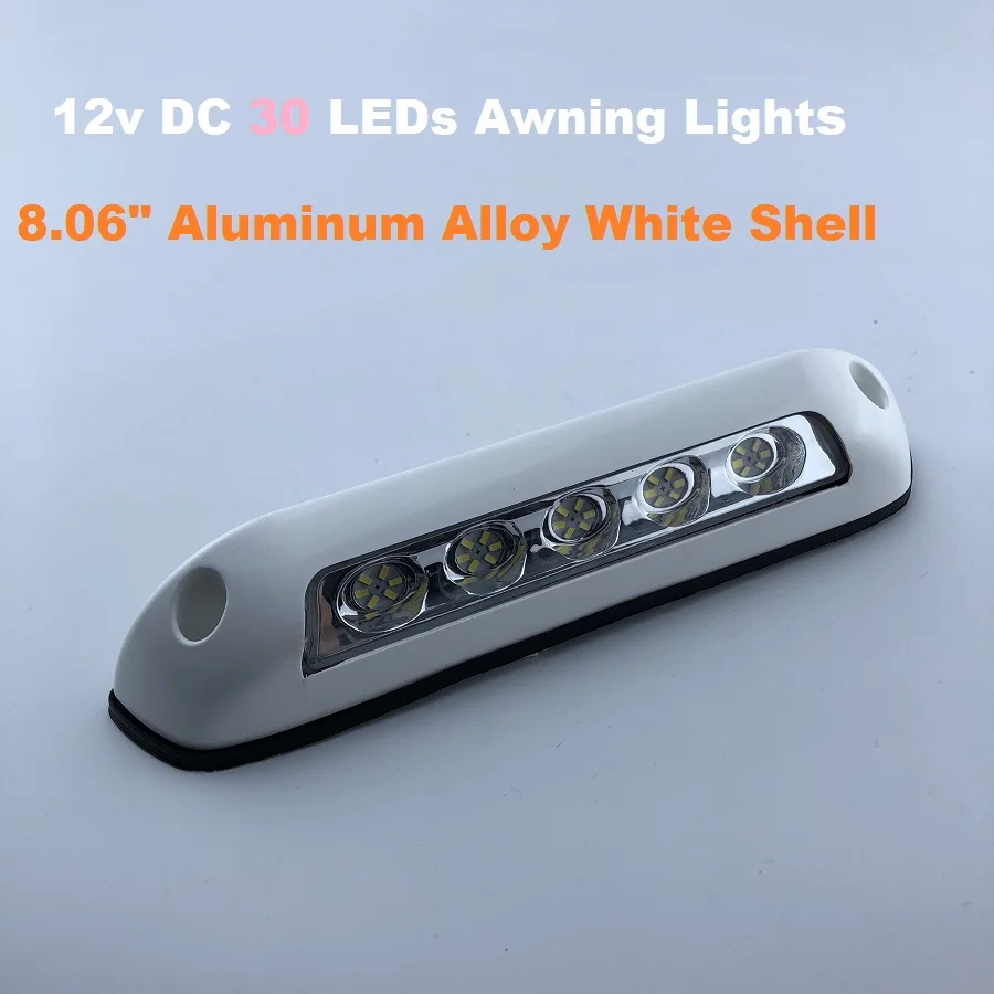 12v 24v Heavy Duty Awning Annex Light 30LEDs Camping Wall/Porch Exterior Strip Lamp for Camper Trailer Yacht Boat/Ship Motorhome smart rgb led tv strip light usb smd5050 30leds m wifi voice app remote control ambient light bar bedroom game room decor lamp