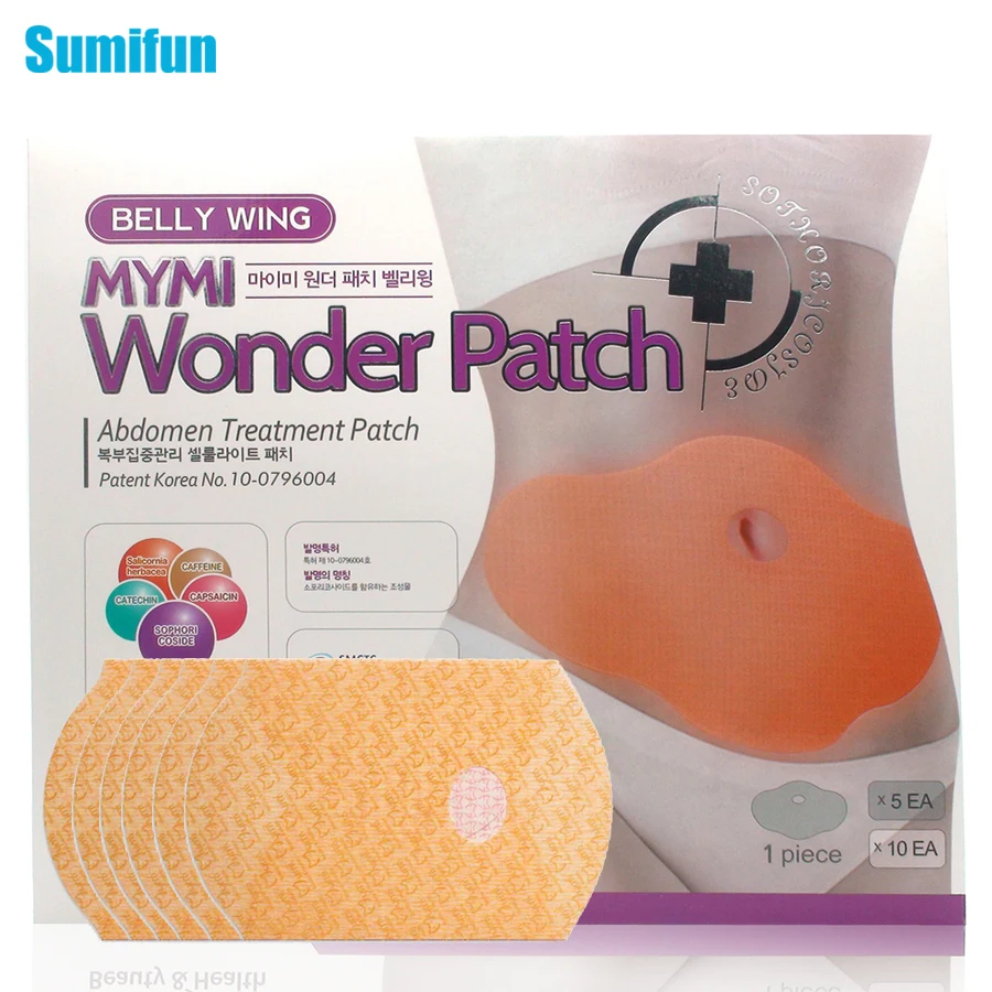20Pcs MYMI Wonder Slimming Patch Belly Abdomen for font b weight b font font b loss