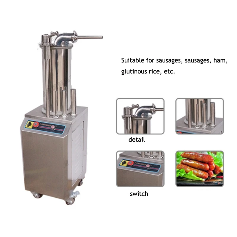 26 L hydraulic sausage filler filling machine electric used sausage