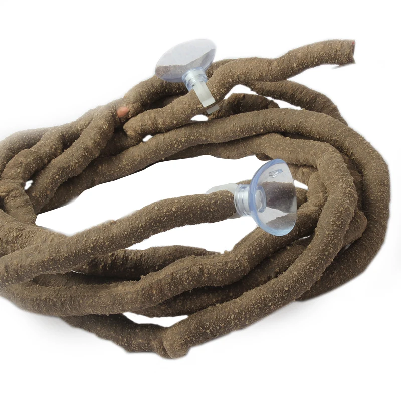 

1m Flexible Vines Pet Habitat Decor Bendable Jungle Climber Lizard Turtle Terrarium Decoration