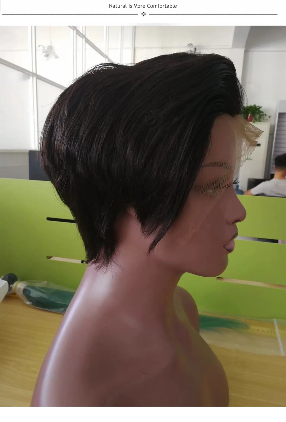 short human hair wigs