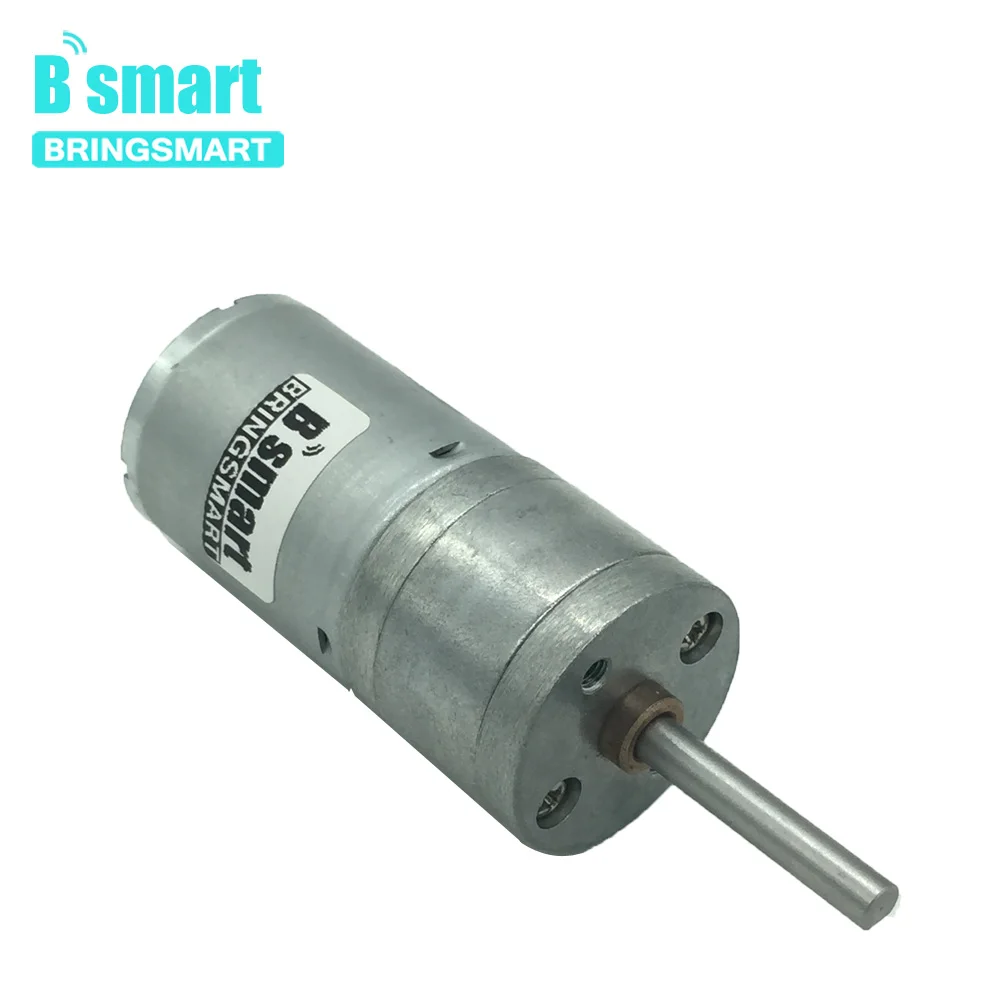

Bringsmart 25GA370 DC 12 Volt Motors 5W 24V Micro Gear Motor Adjustable Speed Reversible Small Electric Moytor DIY