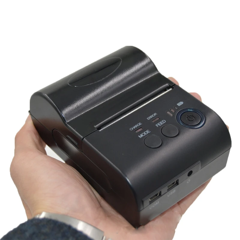 

Thermal Printer 58mm POS Receipt Printer Bluetooth 4.0 Thermal Receipt Barcode Printer Ticket Machine for IOS Android Windows