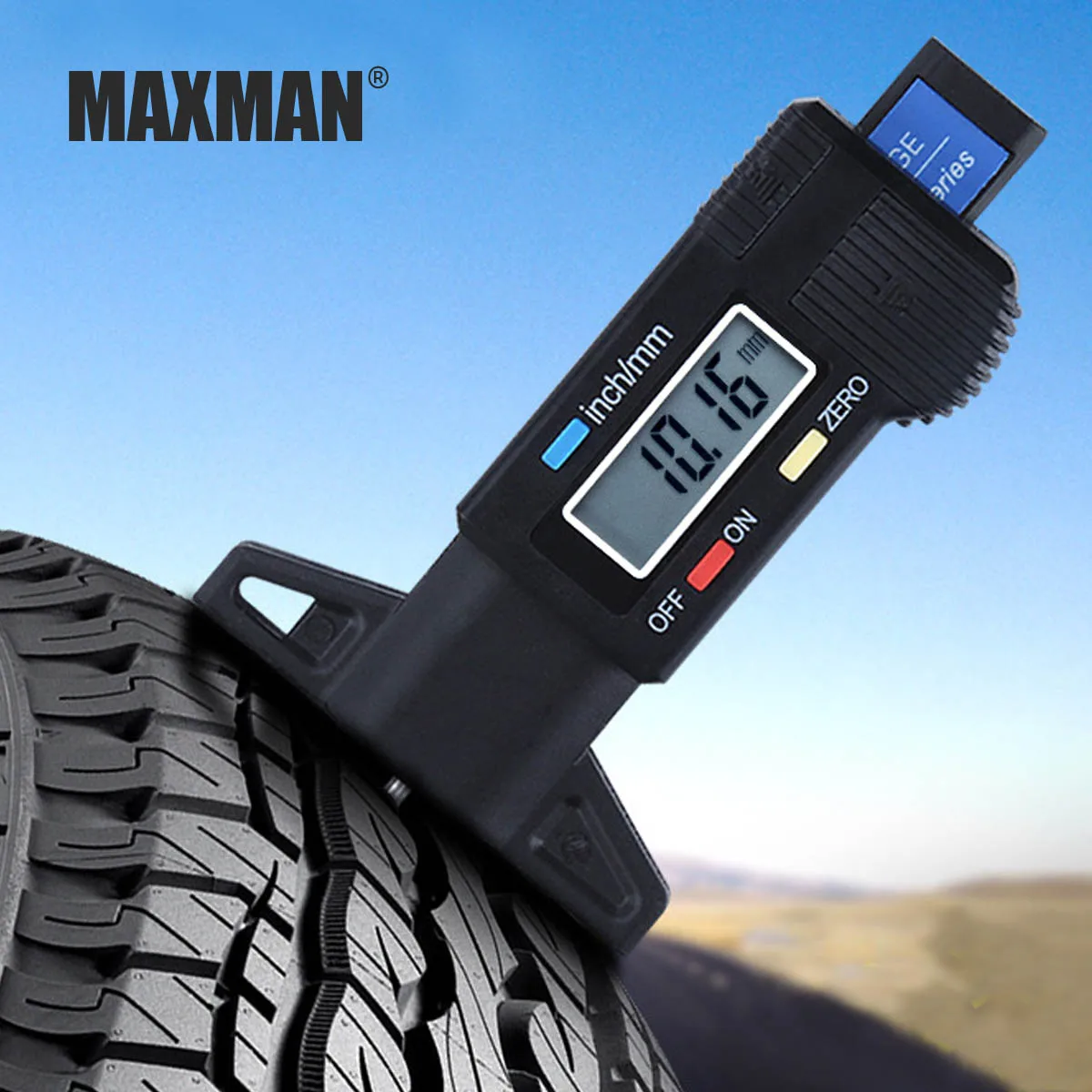 

MMAXMAN Plastic Vernier Caliper Digital Depth Gauge Calibrator Measure Instruments Micro Gauge Precision Measuring Tools Dial