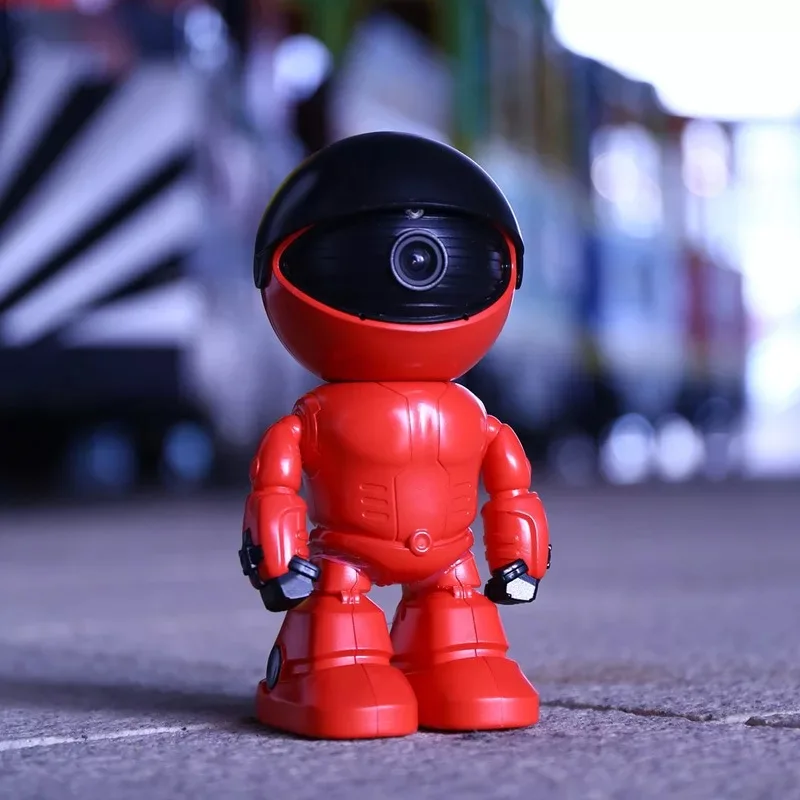red robot ip camera