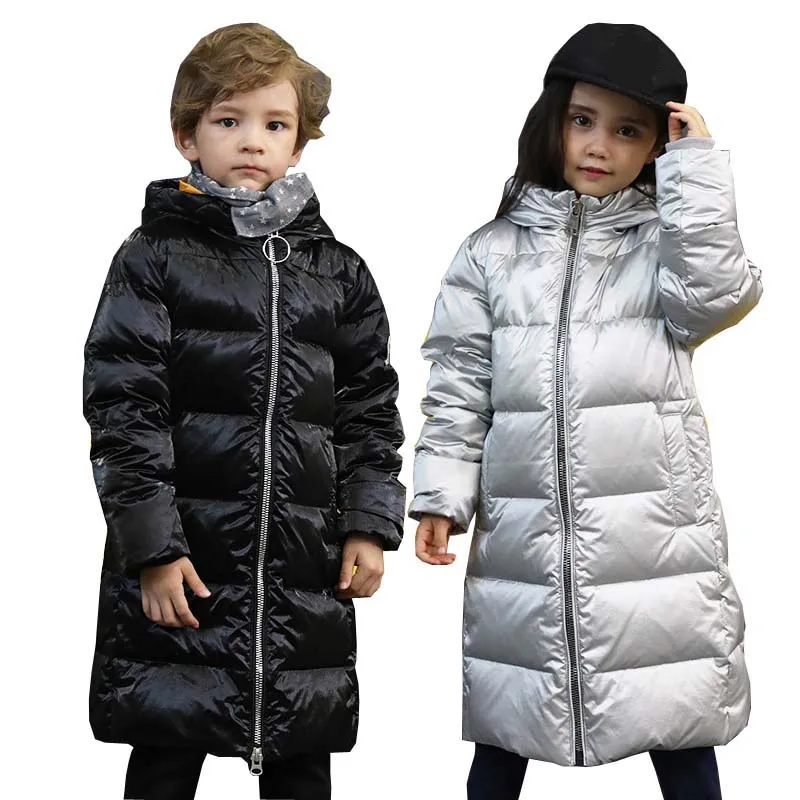 

Kids White Duck Down Jacket Thickening Down Warm Coat Girl Boy Parkas Toddler Boys Warm Down Jacket