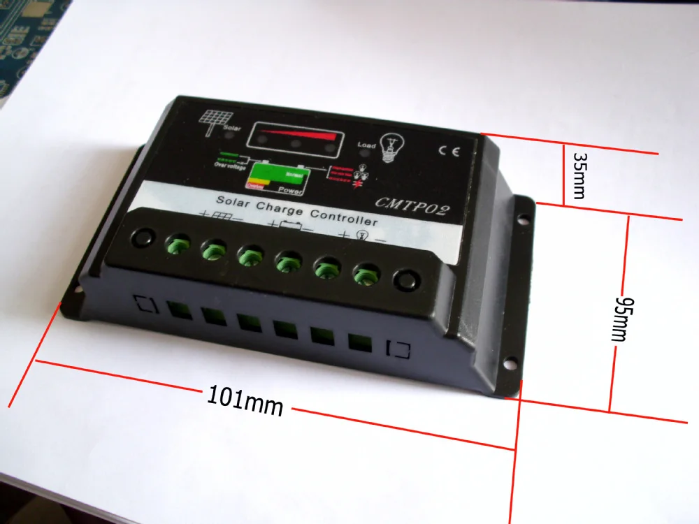 5 шт./лот 20A 12 V/24 V Авто Панели солнечные Батарея Контроллер заряда регуляторы