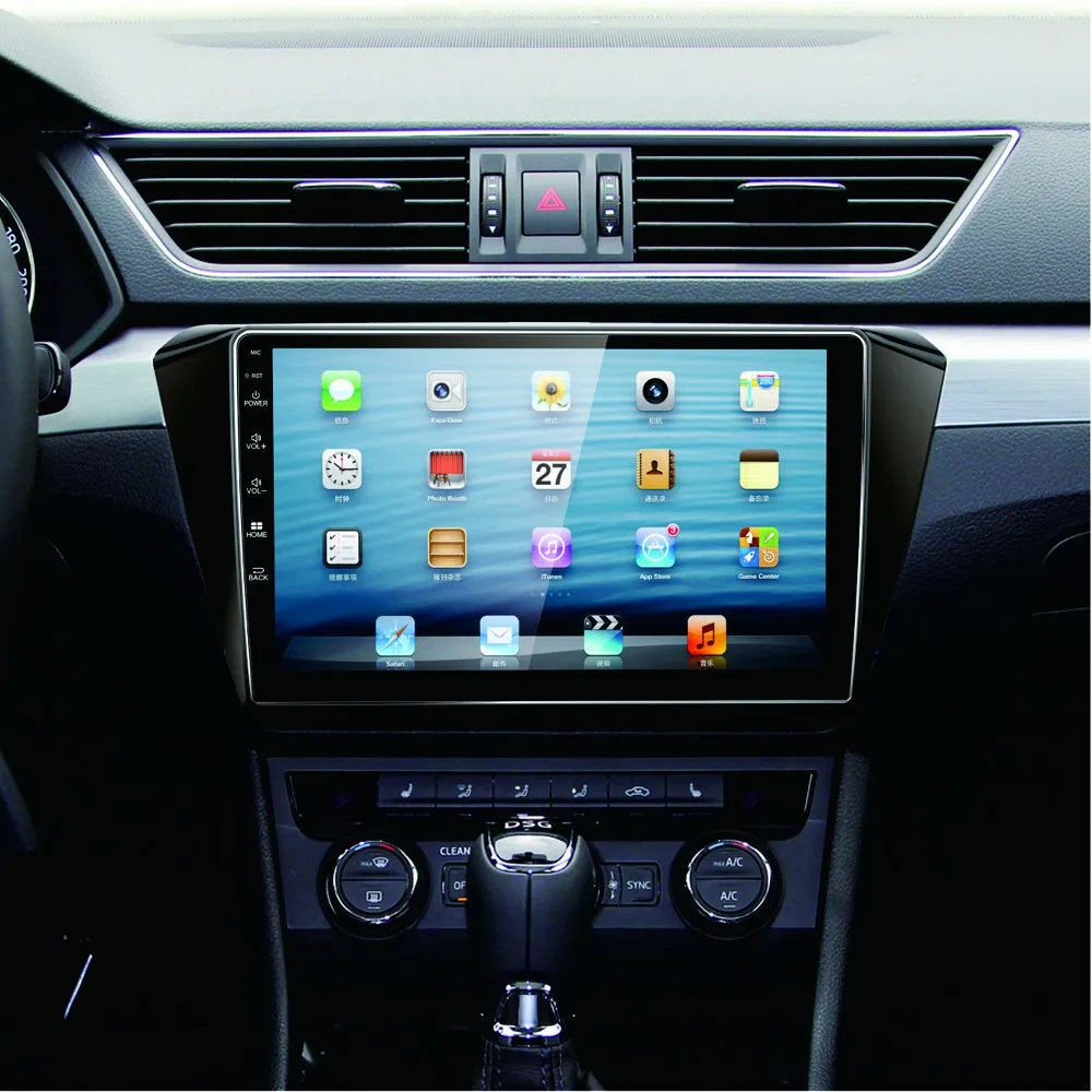 Sale 10.1 inch Android 6.0 Car Radio Player GPS Navigation Media Stereo Audio Video Car Turning Head unit for Skoda Superb 2016 17