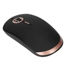 Тонкая 2,4 ГГц Беспроводная Бесшумная оптическая мышь USB приемник 1000 dpi для ПК компьютера ноутбука мышь