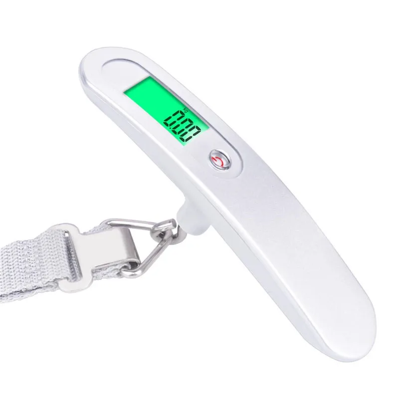 

Hot 50kg x 10g Digital Luggage Scale Portable Electronic Scale Weight Balance suitcase Travel Hanging Steelyard Hook scale