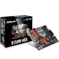 Материнская плата ASROCK B150M-HDS настольного компьютера материнская плата DDR4 1151 используется 90% новый