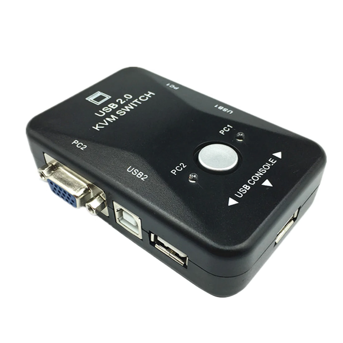 NOYOKERE USB 2,0 KVM переключатель 1920*1080 3 порта VGA переключатель разветвитель коробка для клавиатуры мышь монитор адаптер