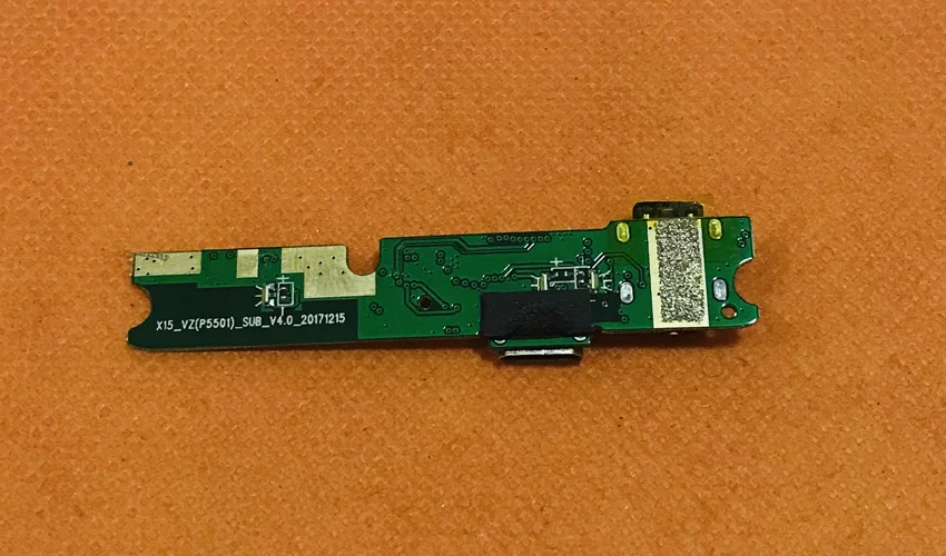 Б/у оригинальная зарядная Плата USB для ELEPHONE Soldier Helio X25 MTK6797T Deca Core 5 &quot2 K экран