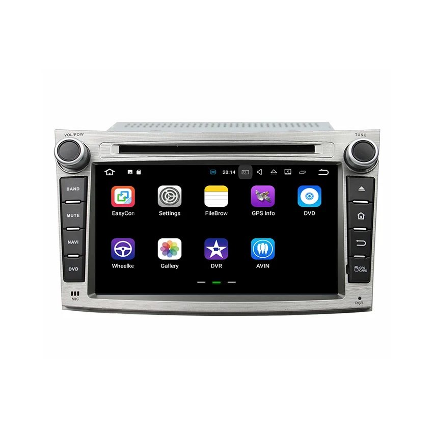 Sale Liislee 2 din For Subaru Legacy 2009~2014 Car Android Navigation GPS Auto Radio Stereo Big Screen Multimedia Player Bluetooth 1