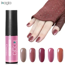 Inagla Гель-лак для ногтей, новые цвета, Полупостоянный лак для ногтей, Быстросохнущий Гель-лак, Цветной Гель-лак, УФ-лампа