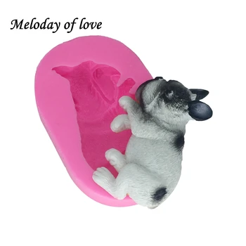 

Cute Dog Silicone fondant mold cake decorating tools chocolate mould Sugar Craft Molds DIY Cake DY0013