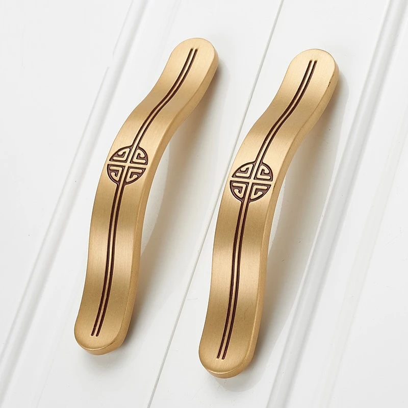 

Cabinet Hardware Handle Pull - Copper Hole Centers Drawer Handle Dresser Kitchen Cupboard Furniture Hardware Door Pull