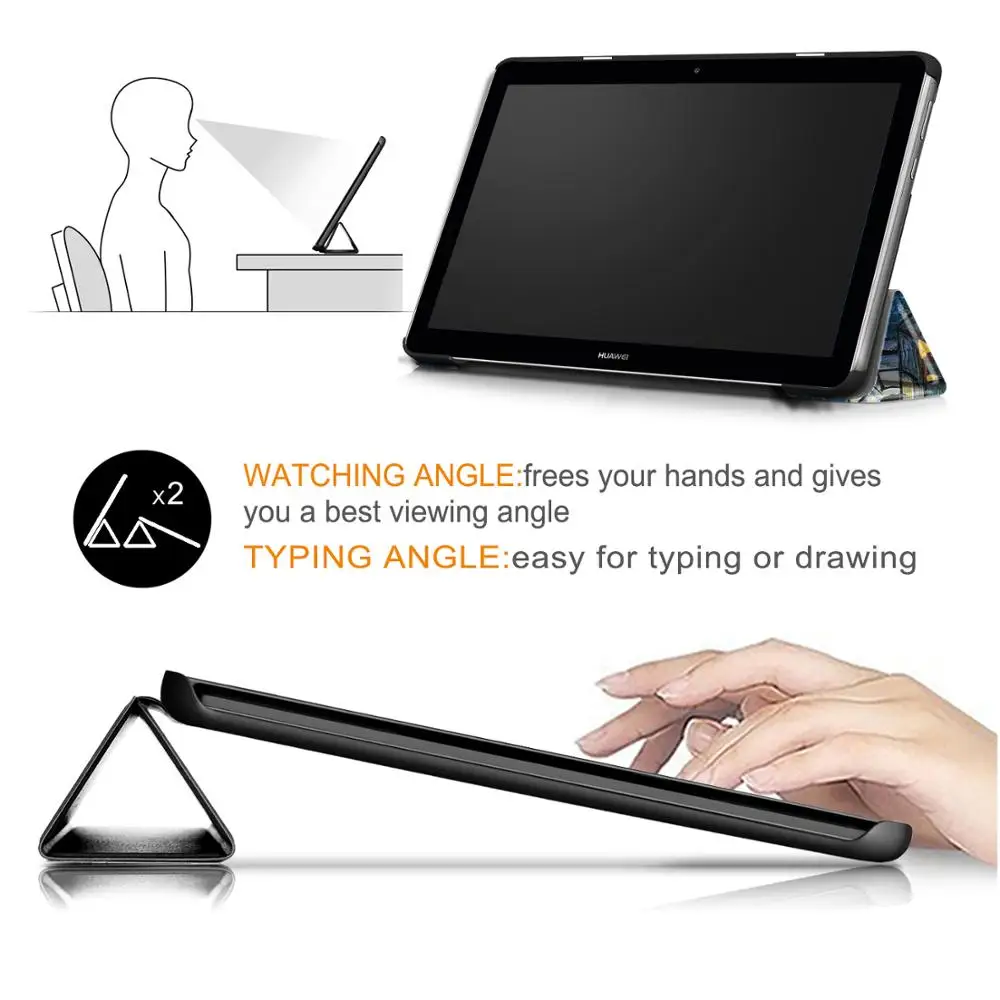 Умный чехол из искусственной кожи для Lenovo Tab 4 ТБ X304L TB X304F/N защитная Подставка