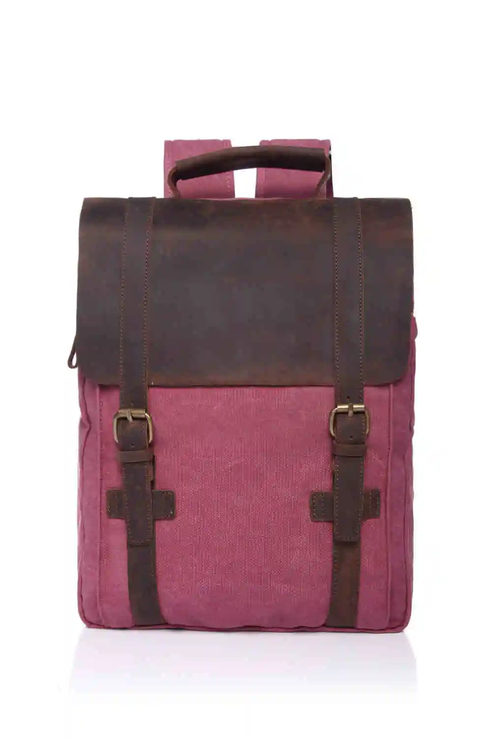 

Men Backpack Latest Vintage Canvas Leather Men's Casual Daypacks School Bags Laptop Large Capacity Travel Back pack