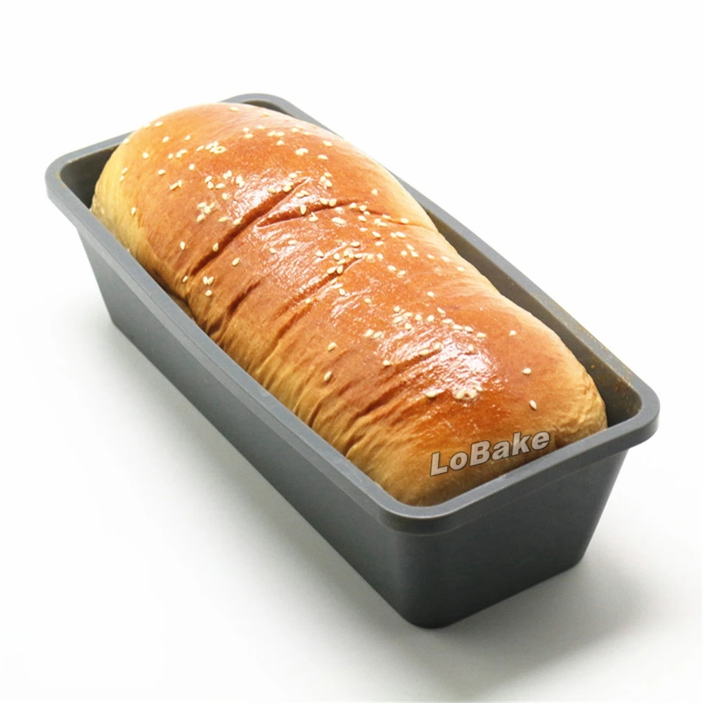 

New arrivals 1300ml capacity rectangle shape toast mold silicone cake toaster box molds bread loaf maker for baking accessories