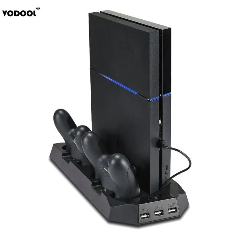 Вертикальный кулер для консоли PS4 с зарядной станцией|cooling fan|fan coolingfan cooler |