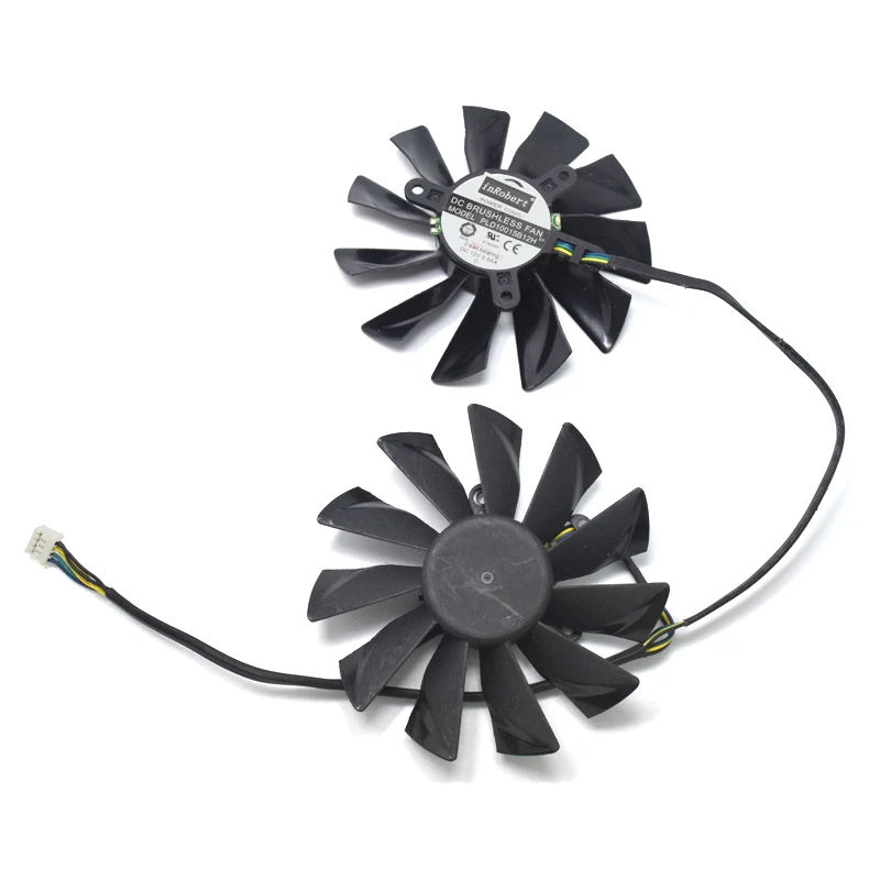 

2pcs/lot PLD10015B12H DC12V 0.55A for MSI GTX680 GTX770 R9-280X R9-270X R7-260X Graphics card fan