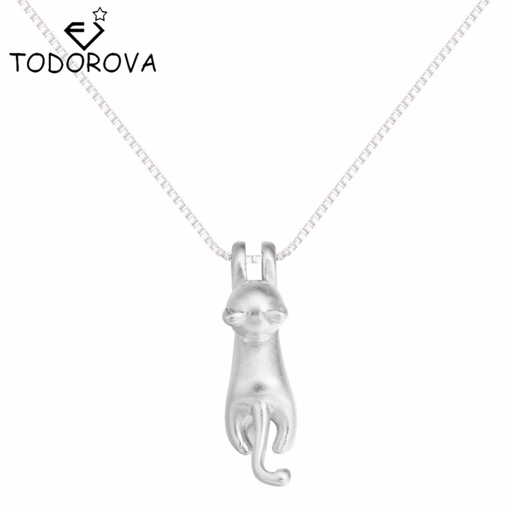 

Todorova New Hot Lovely Cats Pendants&Necklaces Kitty Statement Necklace Jewelry