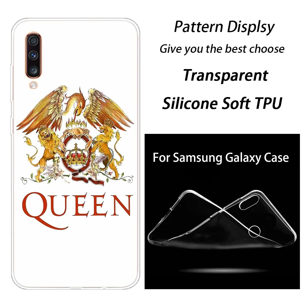 Queen Фредди Меркьюри силиконовый чехол для samsung Galaxy A90 A80 A70 A60 A50 A40 A30 A10 A20E A2CORE A9 A7 A8 A6 плюс A5 - Цвет: 005