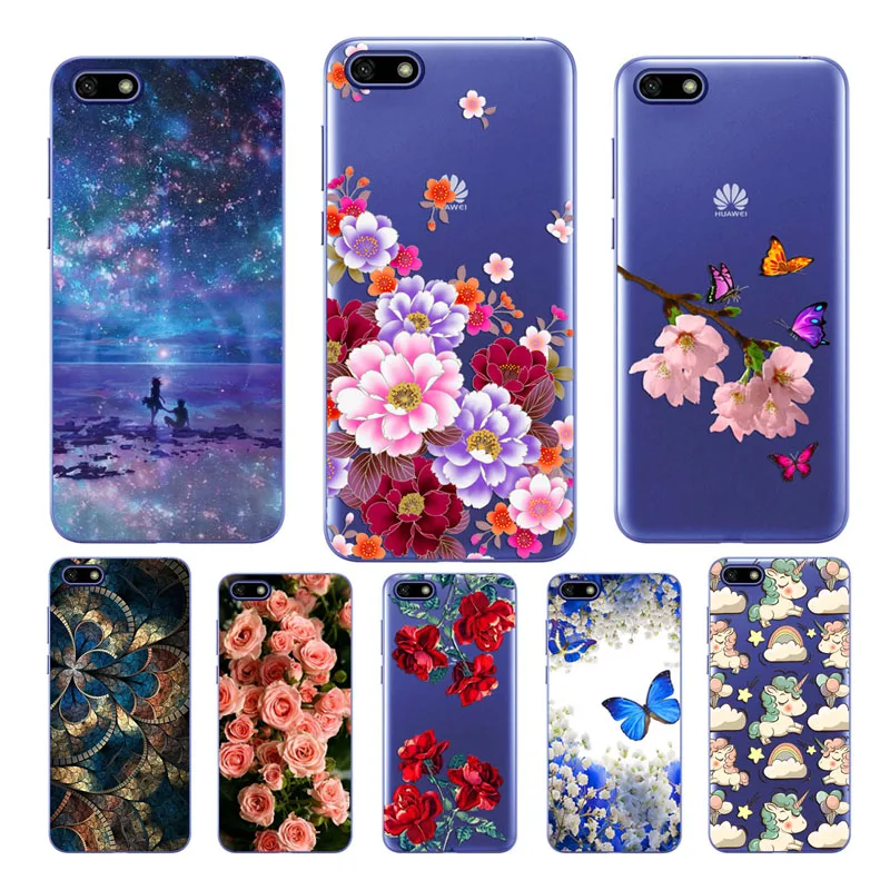 

Case For Coque Huawei Y5 Lite Case Cover DRA LX5 Silicon For Capas Huawei Y5 2018 Case Funda For Huawei Y5 Prime 2018 Cover case