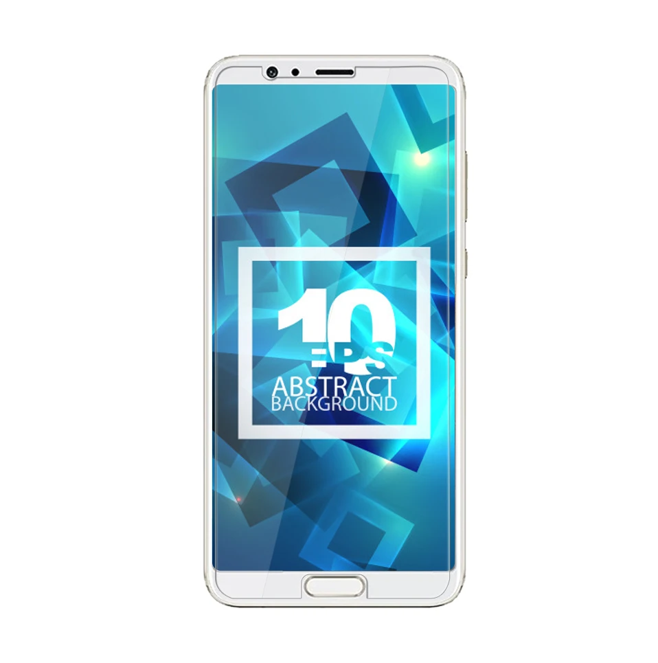 WHAY Transparent Protective Glass For Huawei Honor V10 Screen Protector 2.5D 9H Tempered Glass on For Huawei Honor V10 V 10 Film (1)