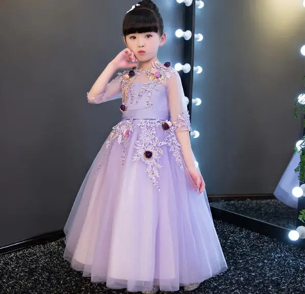 half dress girl