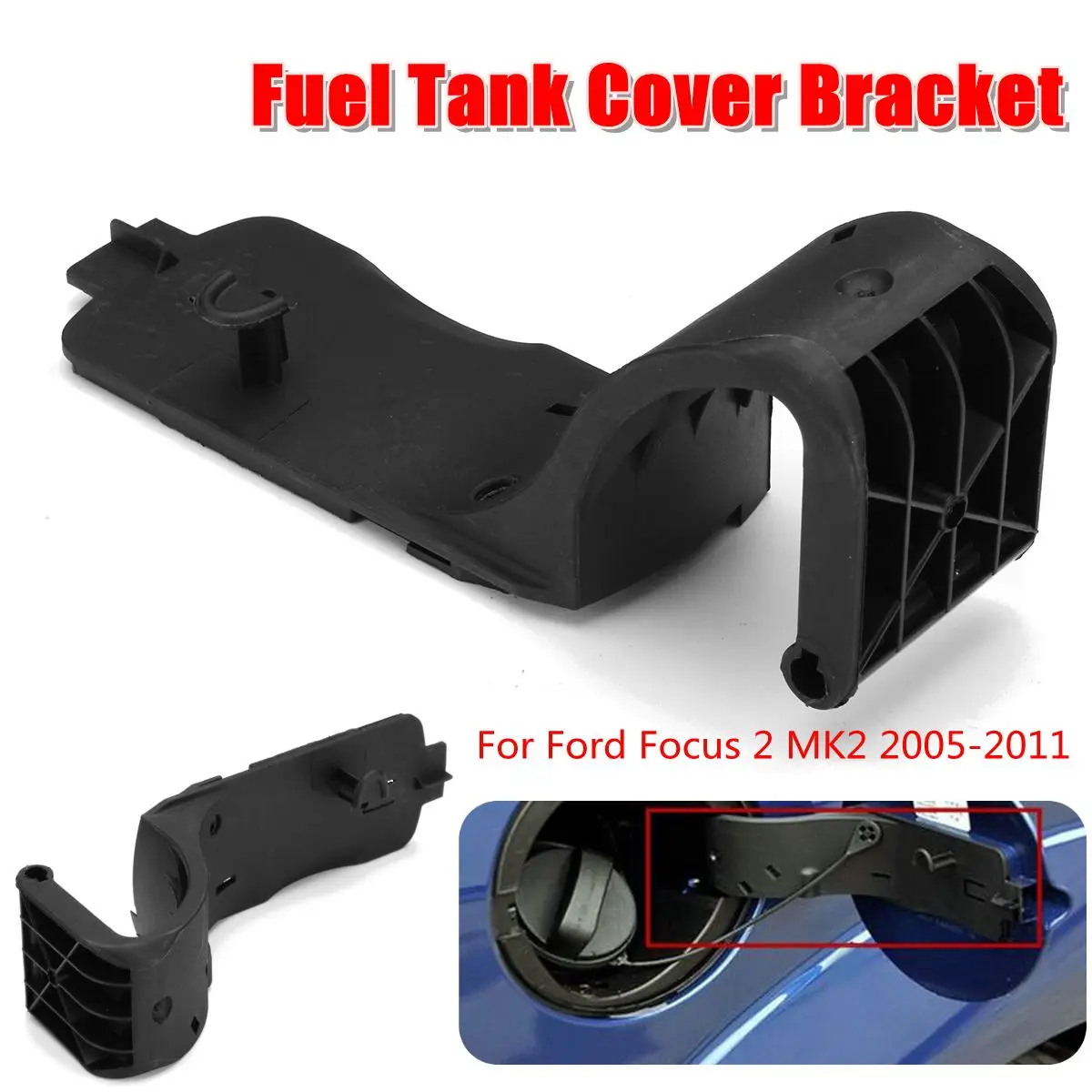 Fuel Tank Gas Tank Cap Cover Mount Bracket Replacement For Ford For