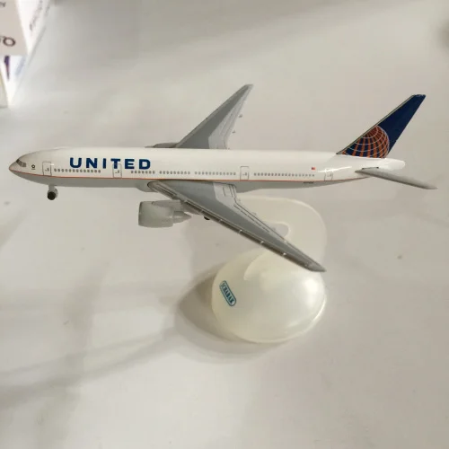 Новое литье металла под давлением сплав 1: 600 Boeing 777-200 американские авиалинии U. s. a Юнайтед авиалиний модель самолета игрушки для домашнего шоу