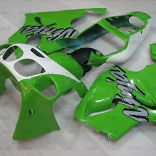 Zx7r 1996-2003 комплект обтекателей для Kawasaki Zx7r 2000 Пластик Обтекатели Zx7r 2000 Зеленый Белый обтекателя