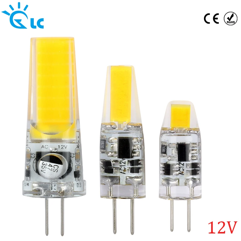 Светодиодные лампы G4 COB SMD AC DC 12V 2W 3W светодиодные заменить Галогенные для люстры|g4