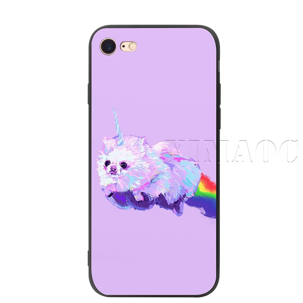 YIMAOC Pomeranian Pom силиконовый мягкий чехол для iPhone 11 Pro XS Max XR X 8 7 6 6S Plus 5 5S SE - Цвет: 1