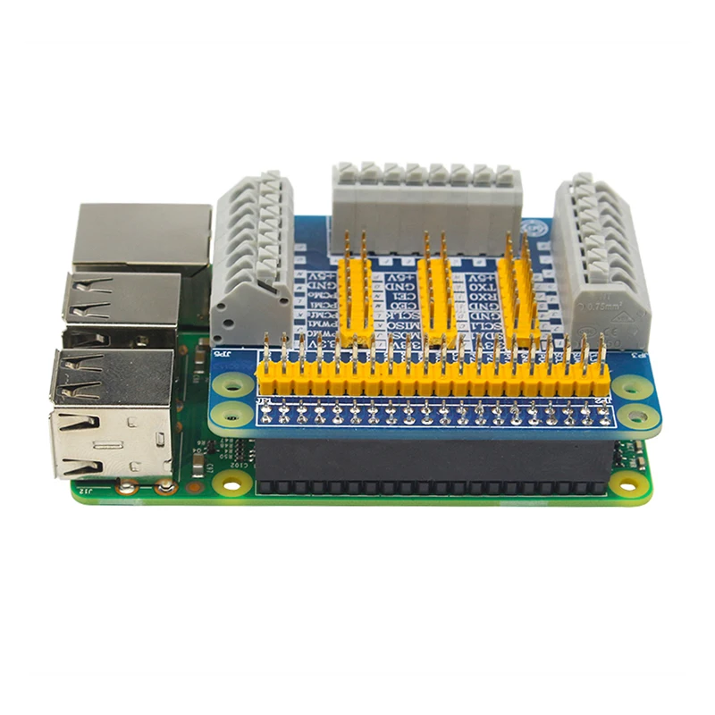 Плата расширения Raspberry Pi 4 Model B GPIO модуль для робота DIY экспериментальный тестовый