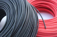 20m/lot (Black cable 10m+Red Cable 10m) 4mm2 MC4 Solar Connector Cable 12AWG Black or Red TUV Approval Power Cable MC4/MC3 WY